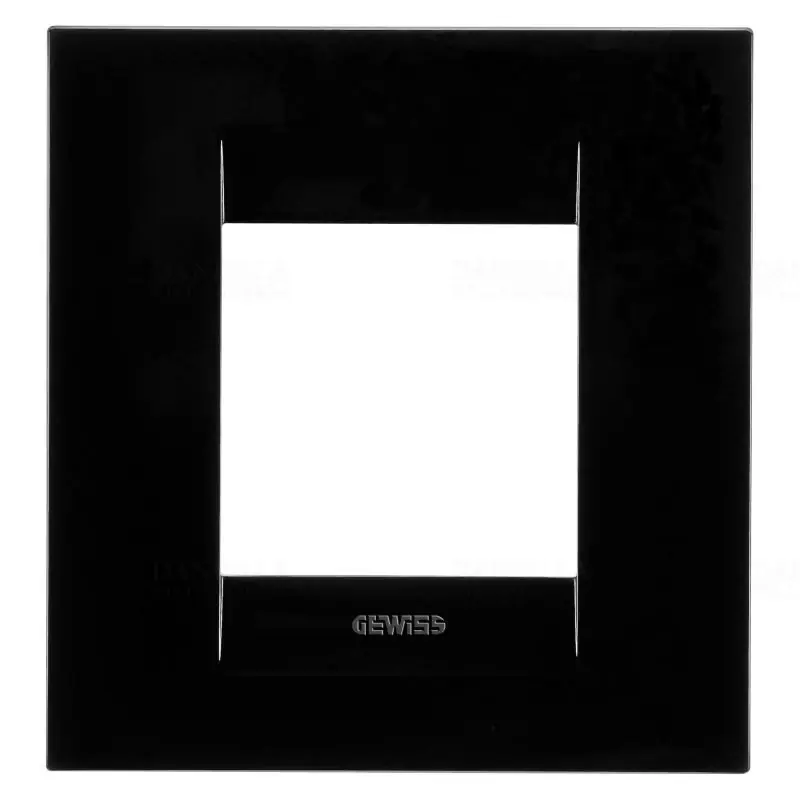 Chorus GEO tinta fekete 1-es keret (2 modul) GW16422TN Gewiss Legjobb ár