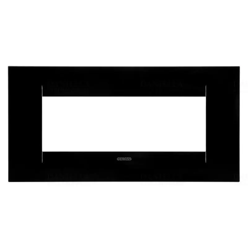 Alacsony ár Chorus GEO tinta fekete 3-as vízszintes keret (2+2+2 modul) GW16406TN Gewiss