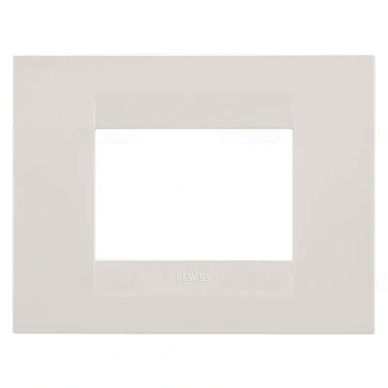 Kiváló minőség Gewiss Díszkeret Chorus Geo 3 modulos, elefántcsont GW16403T