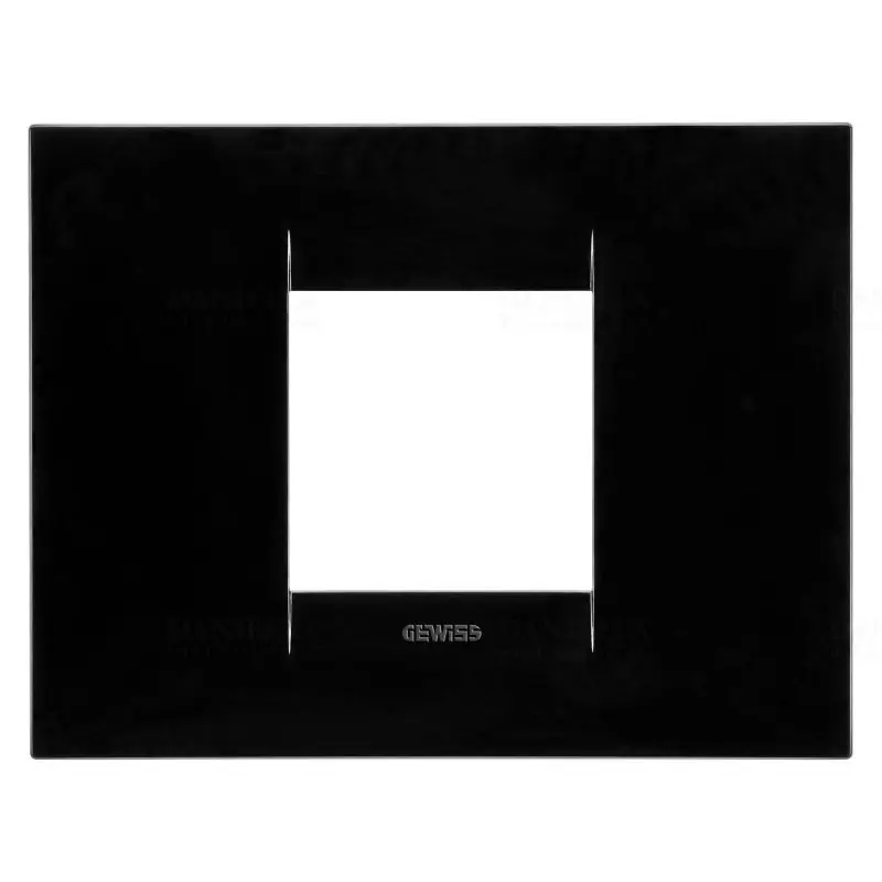 Chorus GEO tinta fekete 1-es keret (2 modul) GW16402TN Gewiss Alacsony ár