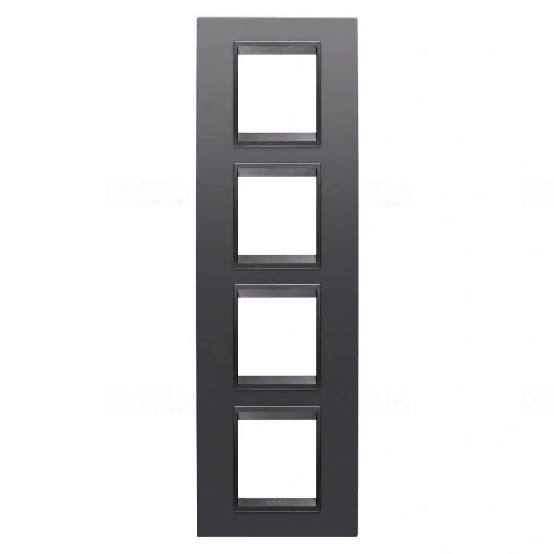 Népszerű Chorus LUX teli pala 4-es függőleges keret (2+2+2+2 modul) GW16229YA Gewiss