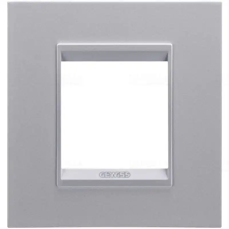 Eredeti Chorus LUX monokróm titánium 1-es keret (2 modul) GW16222YT Gewiss