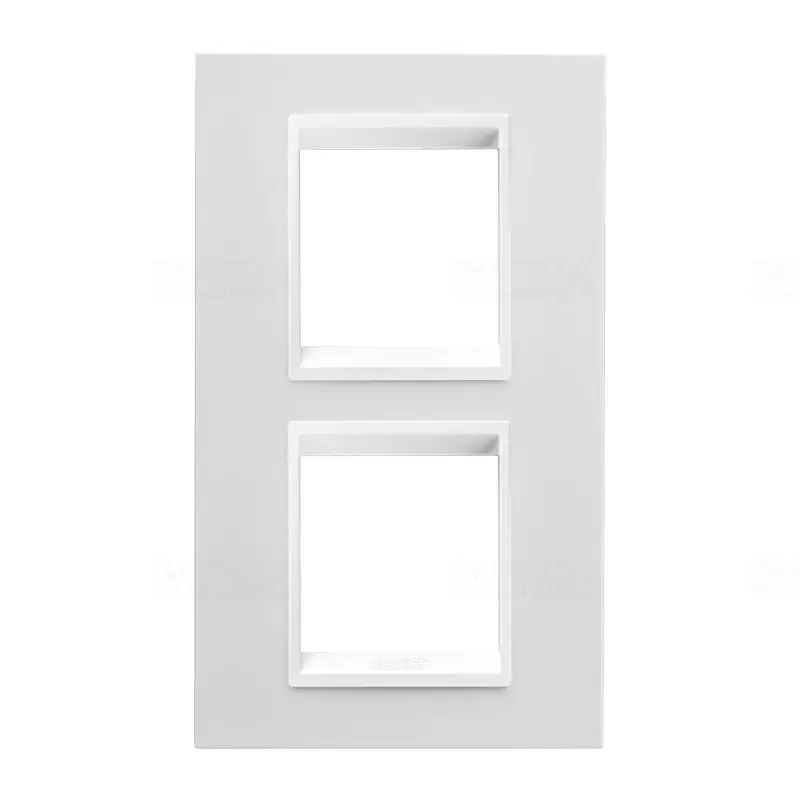 Vedd meg most Chorus LUX monokróm tejfehér 2-es függőleges keret (2+2 modul) GW16224YB Gewiss