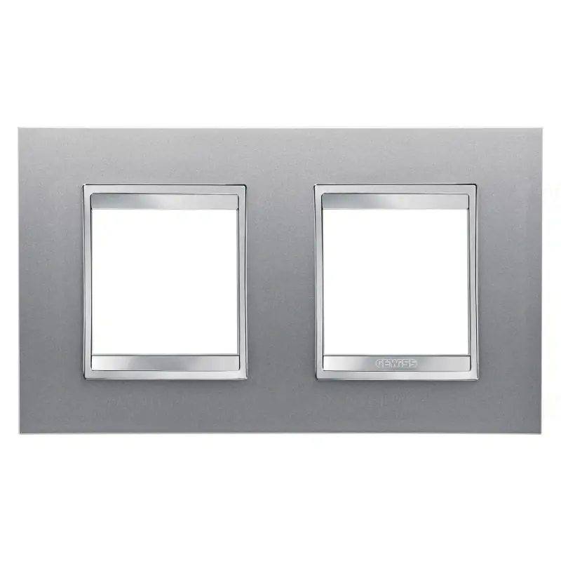 Újdonság Chorus LUX titánium 2-es vízszintes keret (2+2 modul) GW16223VT Gewiss