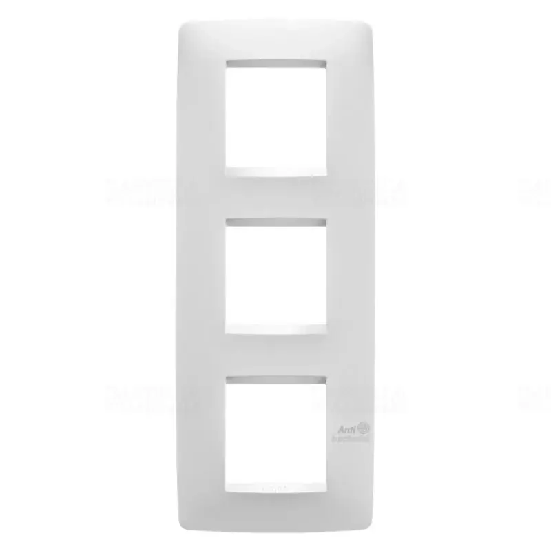 Kiárusítás Chorus ONE fényes fehér -antibakteriális 3-as függőleges keret (2+2+2 modul) GW16127AB Gewiss