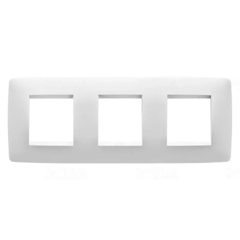 Gyors szállítás Chorus ONE fényes fehér 3-as vízszintes keret (2+2+2 modul) GW16126TB Gewiss