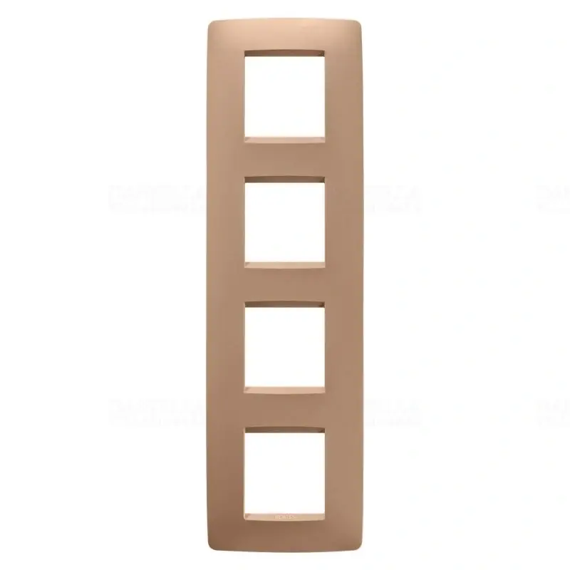 Chorus ONE vörösréz 4-es függőleges keret (2+2+2+2 modul) GW16129VX Gewiss Olcsó