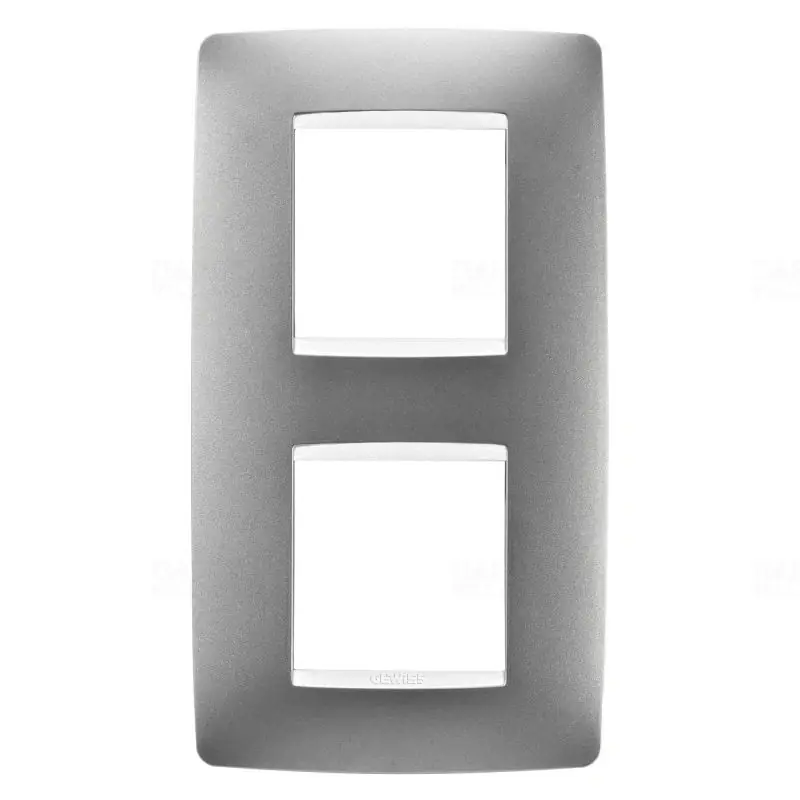 Biztonságos fizetés Chorus ONE titánium 2-es függőleges keret (2+2 modul) GW16124VT Gewiss