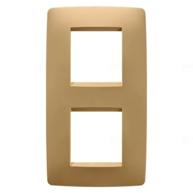 Chorus ONE arany 2-es függőleges keret (2+2 modul) GW16124VO Gewiss Újdonság