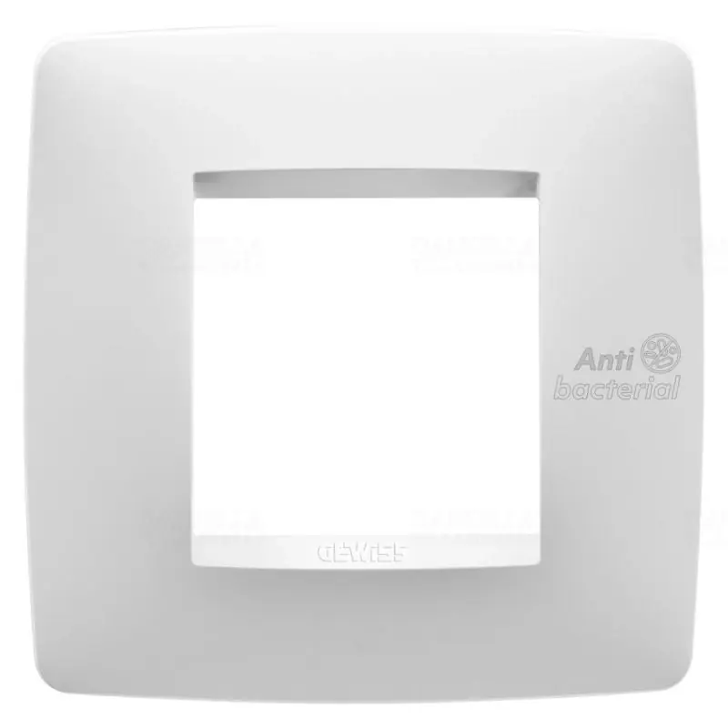 Kedvezmény Chorus ONE fényes fehér -antibakteriális 1-es keret (2 modul) GW16122AB Gewiss