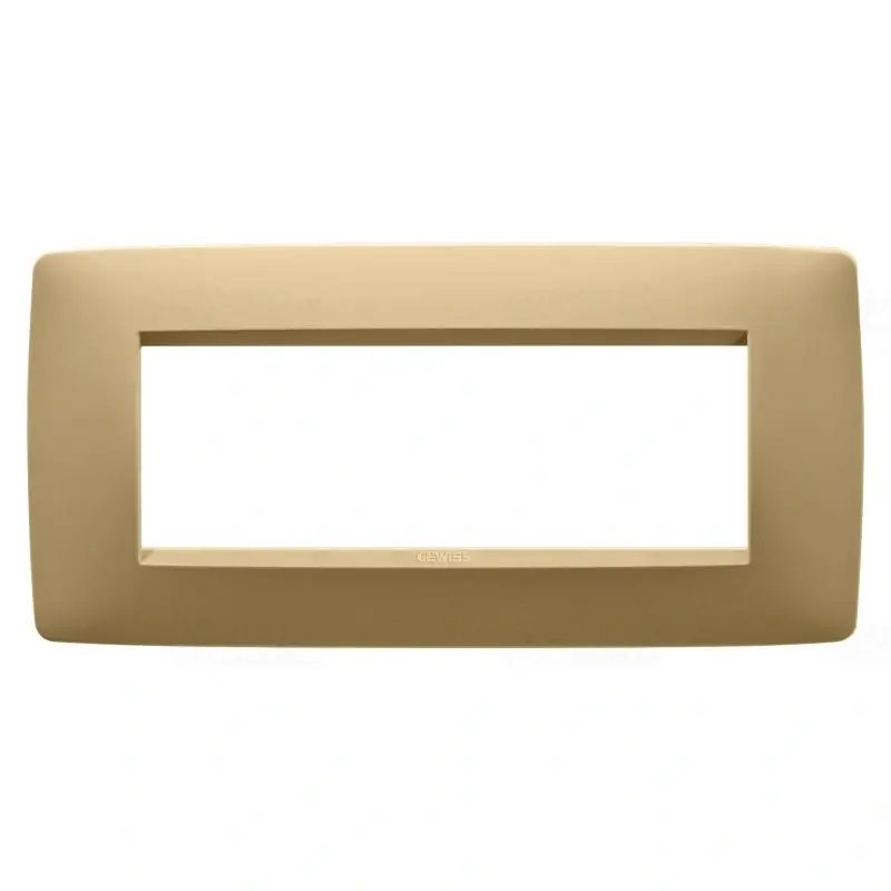 Autentikus Chorus ONE arany 3-as vízszintes keret (2+2+2 modul) GW16106VO Gewiss