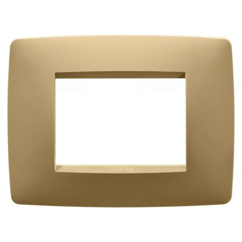 Pénzvisszafizetés Gewiss Chorus One arany vízszintes keret 3mod. GW16103VO