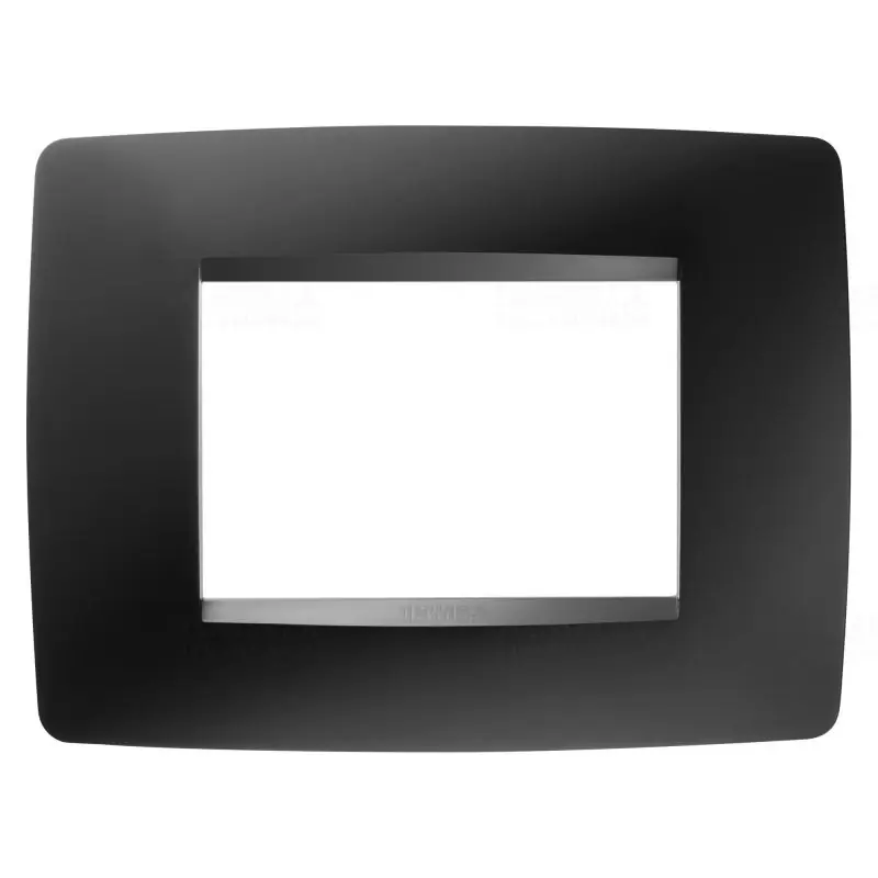 Gewiss Chorus One matt fekete vízszintes keret 3modul GW16103VN Gyors szállítás