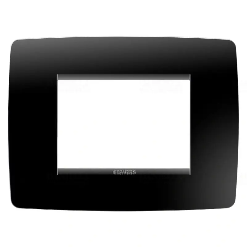 Népszerű Chorus ONE tinta fekete 3-as vízszintes keret (2+2+2 modul) GW16103TN Gewiss