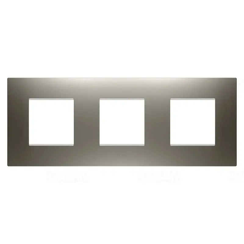 Chorus EGO acél 3-as vízszintes keret (2+2+2 mod) GW16026ST Gewiss Biztonságos fizetés