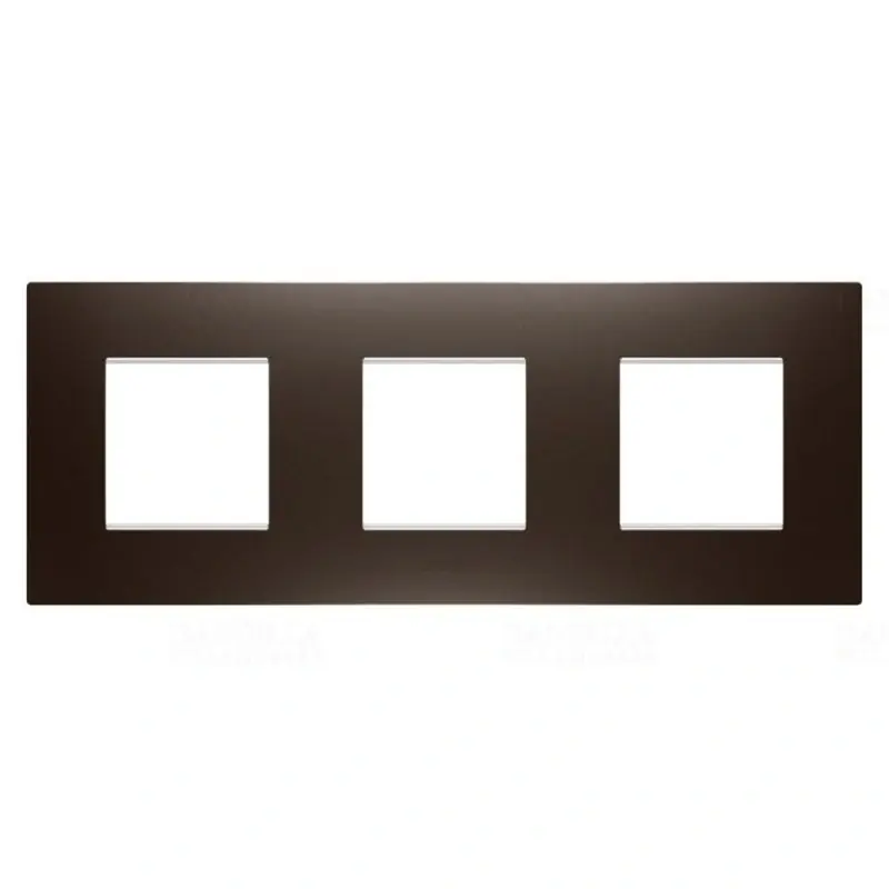 Népszerű Chorus EGO matt fekete 3-as vízszintes keret (2+2+2 mod) GW16026DB Gewiss