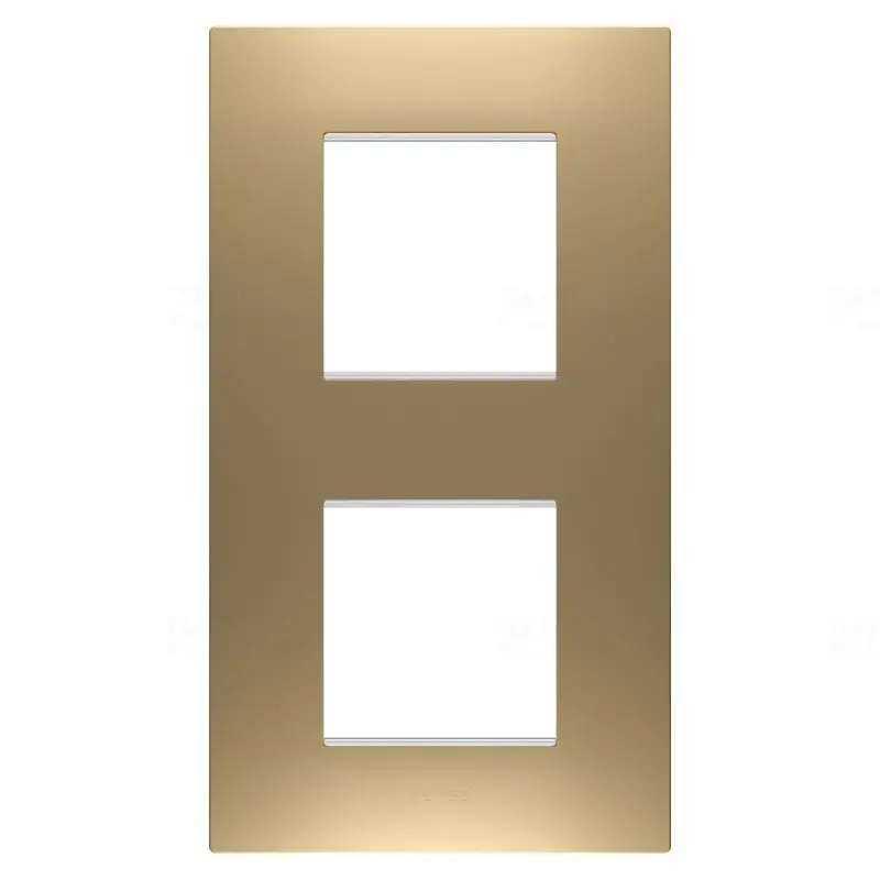 Népszerű Chorus EGO arany 2-es függőleges keret (2+2 modul) GW16024SG Gewiss