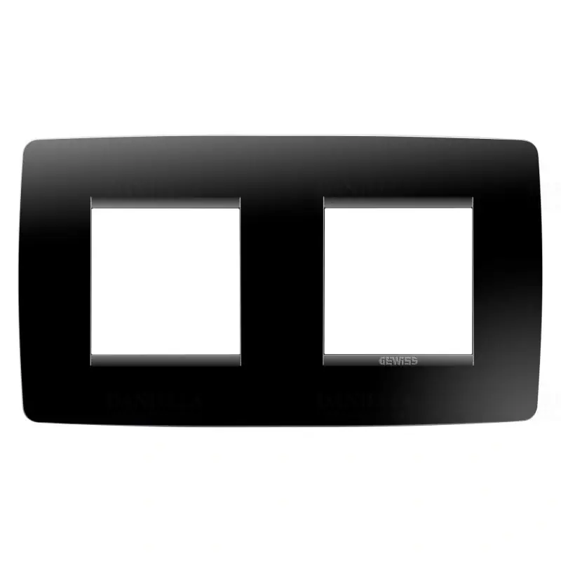 Chorus ONE tinta fekete 2-es vízszintes keret (2+2 modul) GW16123TN Gewiss Akció