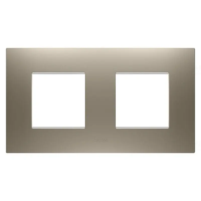 Chorus EGO világos bronz 2-es vízszintes keret (2+2 modul) GW16023BR Gewiss Kedvezmény