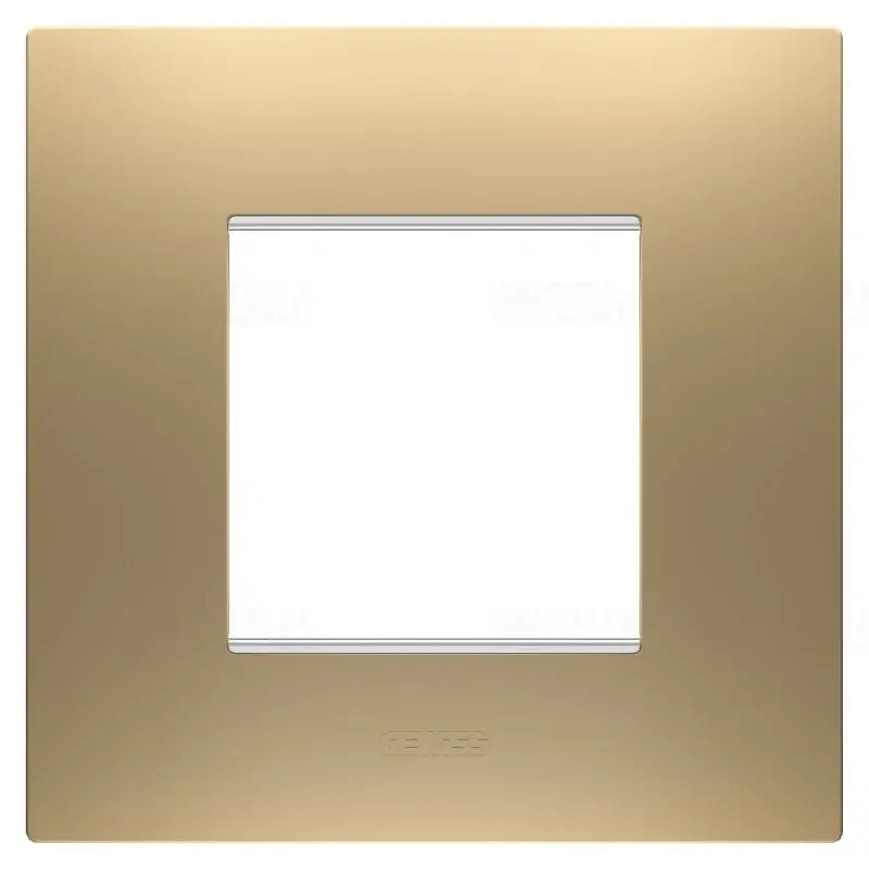 Ingyenes szállítás Chorus EGO arany 1-es keret (2 modul) GW16022SG Gewiss