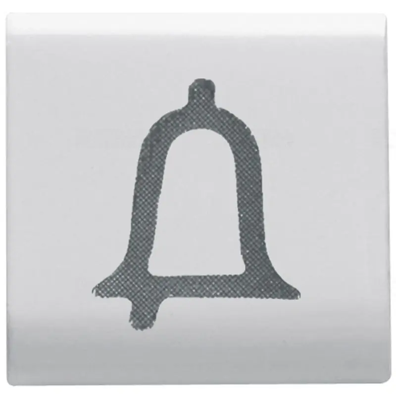 Vedd meg most Chorus matt fehér Cserélhető gomb, csengő 22x22mm GW15544 Gewiss