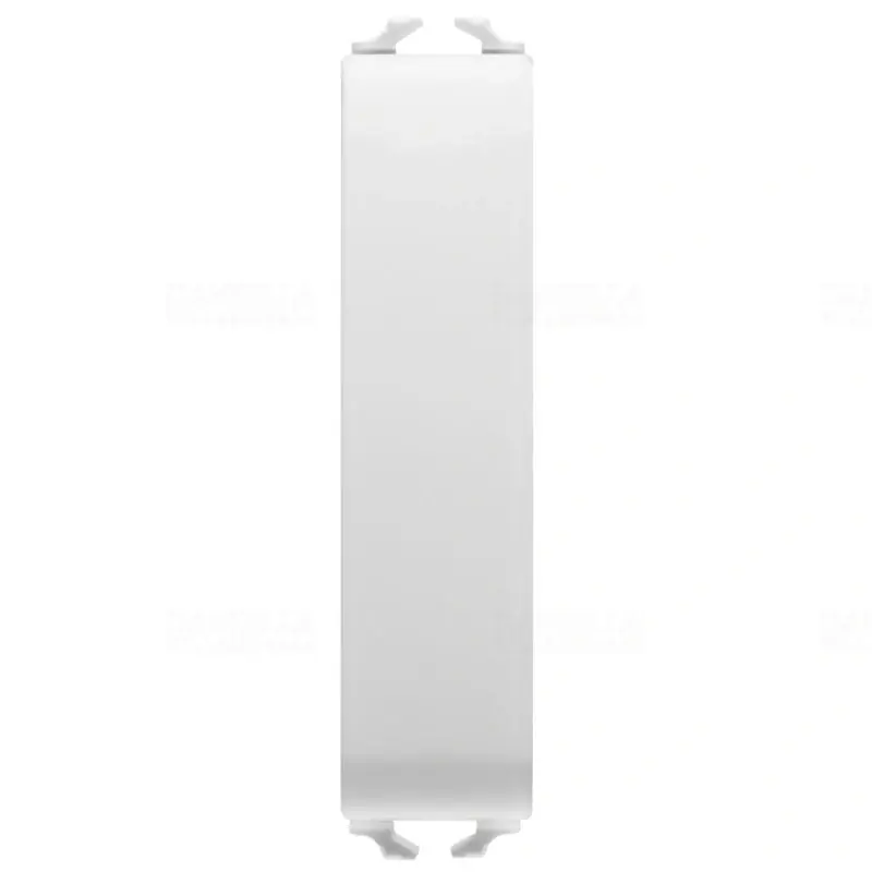 Chorus matt fehér Vakfedél 1/2 modulos GW15197 Gewiss Prémium