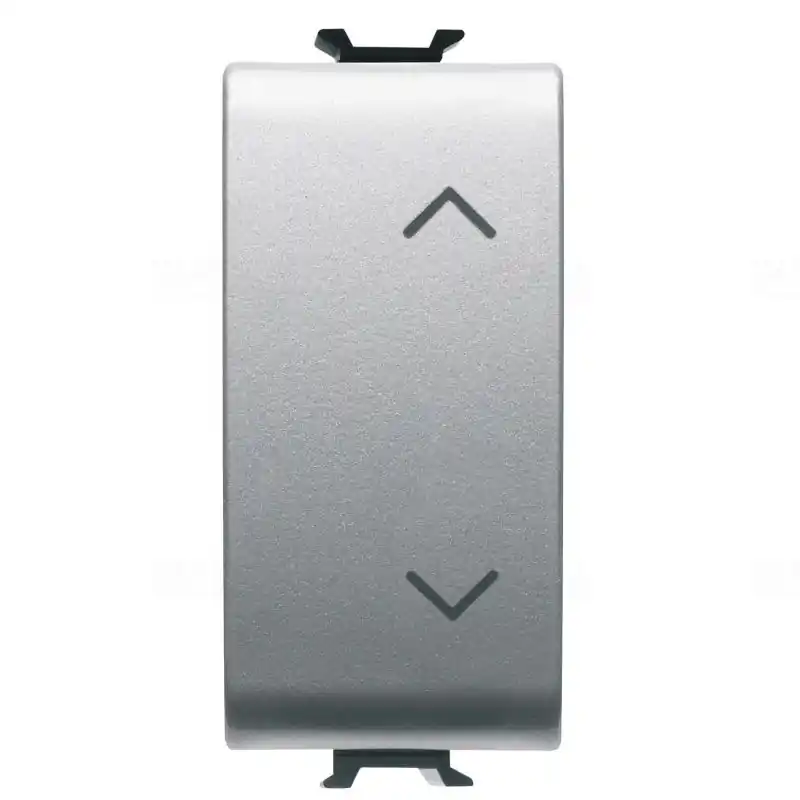 Chorus titánium Elektronikus nyomógomb dupla, BUSZ interfész vezérléshez 1 modulos GW14914 Gewiss Expressz szállítás