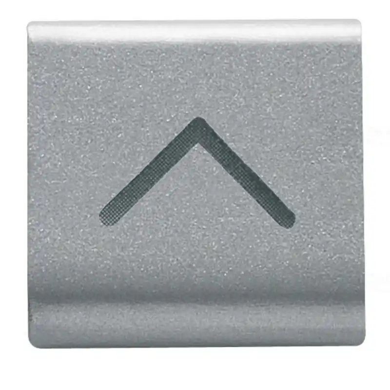 Chorus titánium Cserélhető gomb, vertikális nyíl 22x22mm GW14545 Gewiss Expressz szállítás