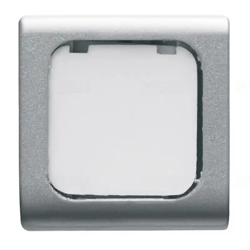 Legjobb ár Chorus titánium Cserélhető gomb, címkével 22x22mm GW14542 Gewiss