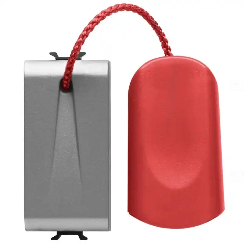 Chorus titánium Nyomógomb húzózsinórral, NO 16A, 1 modulos GW14136 Gewiss Pénzvisszafizetés