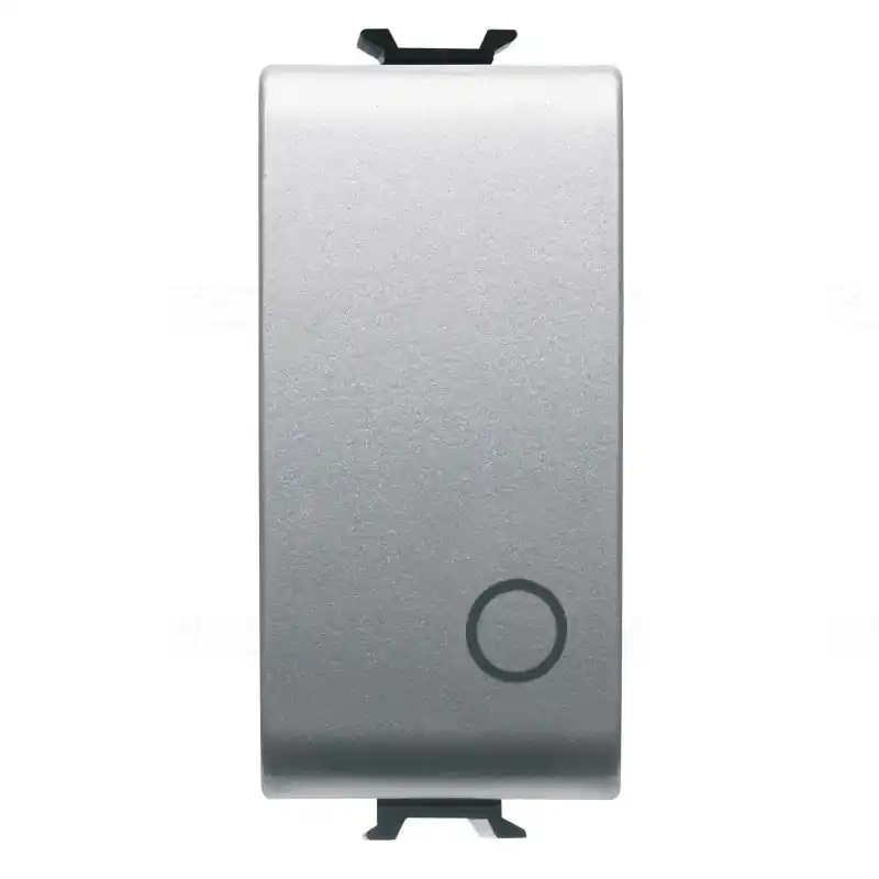 Chorus titánium Nyomógomb szimbólummal, 2P NO 16A, 1 modulos GW14134 Gewiss Utolsó esély