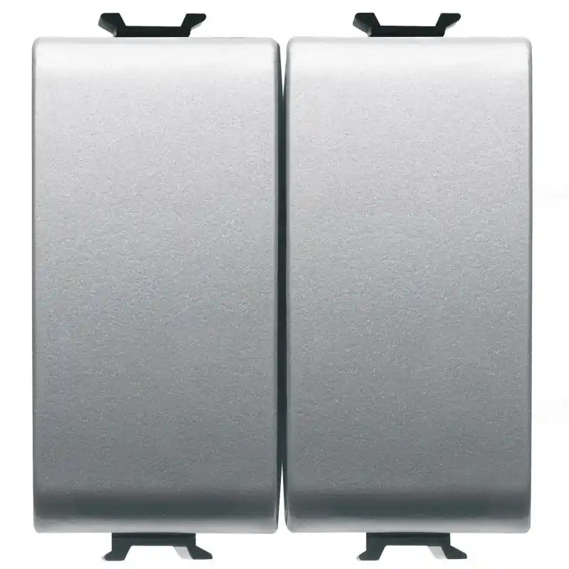 Chorus titánium (106+6) Kettős váltókapcsoló, rugós 2 modulos 16AX GW14078F Gewiss Olcsó