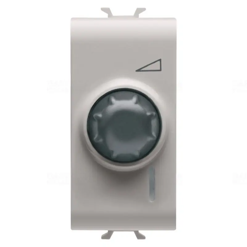 Legjobb ár Chorus természetes bézs Fényerőszabályzó szabályzógomb, rezisztív 100-900W, induktív 40-300VA 1 modulos GW13564 Gewiss