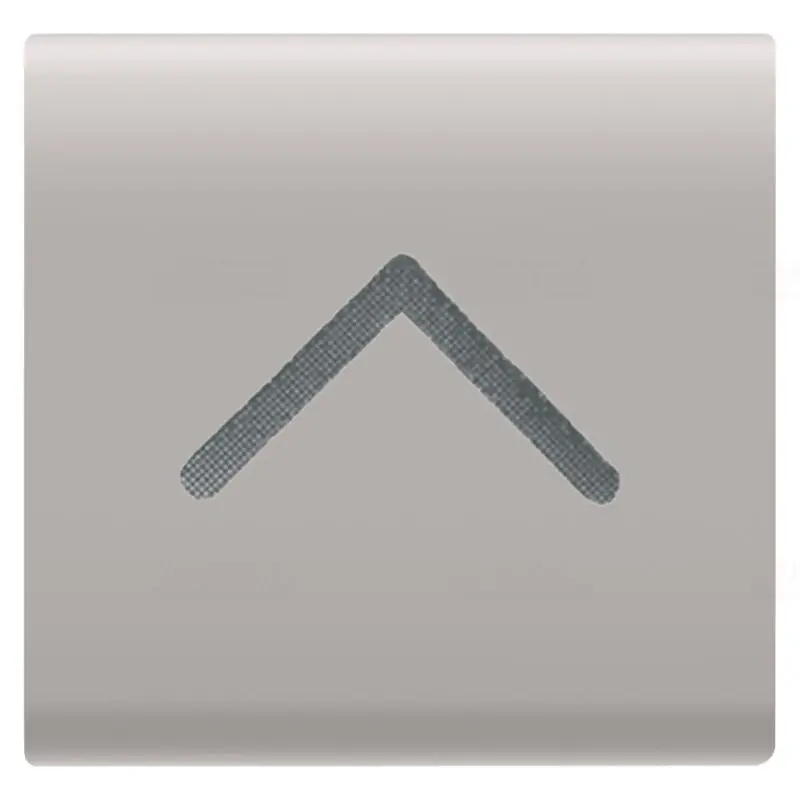 Eredeti Chorus természetes bézs Cserélhető gomb, vertikális nyíl 22x22mm GW13545 Gewiss