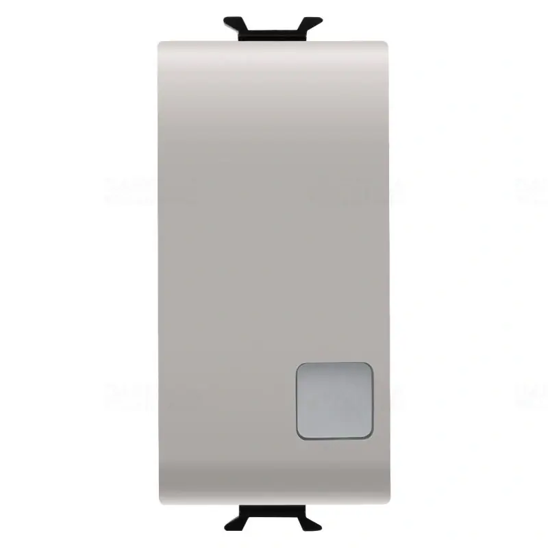 Expressz szállítás Chorus természetes bézs (101) Egypólusú kapcsoló, jelzőfényezhető, cserélhető szimbólummal 1 modulos 16AX GW13003 Gewiss