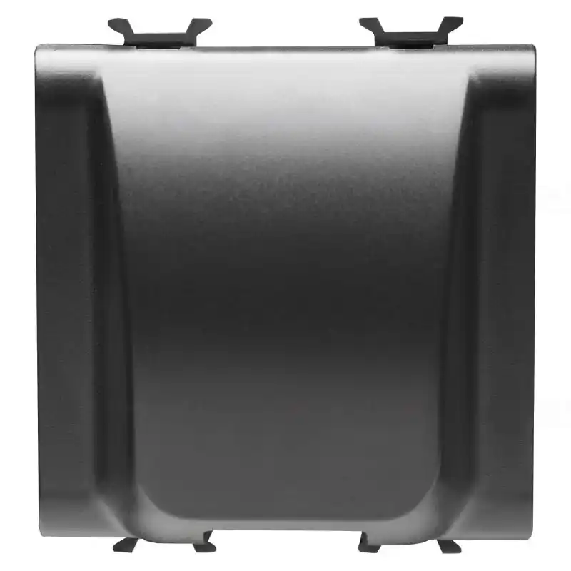 Olcsó Chorus matt fekete Kábelkivezető 2 modulos GW12194 Gewiss