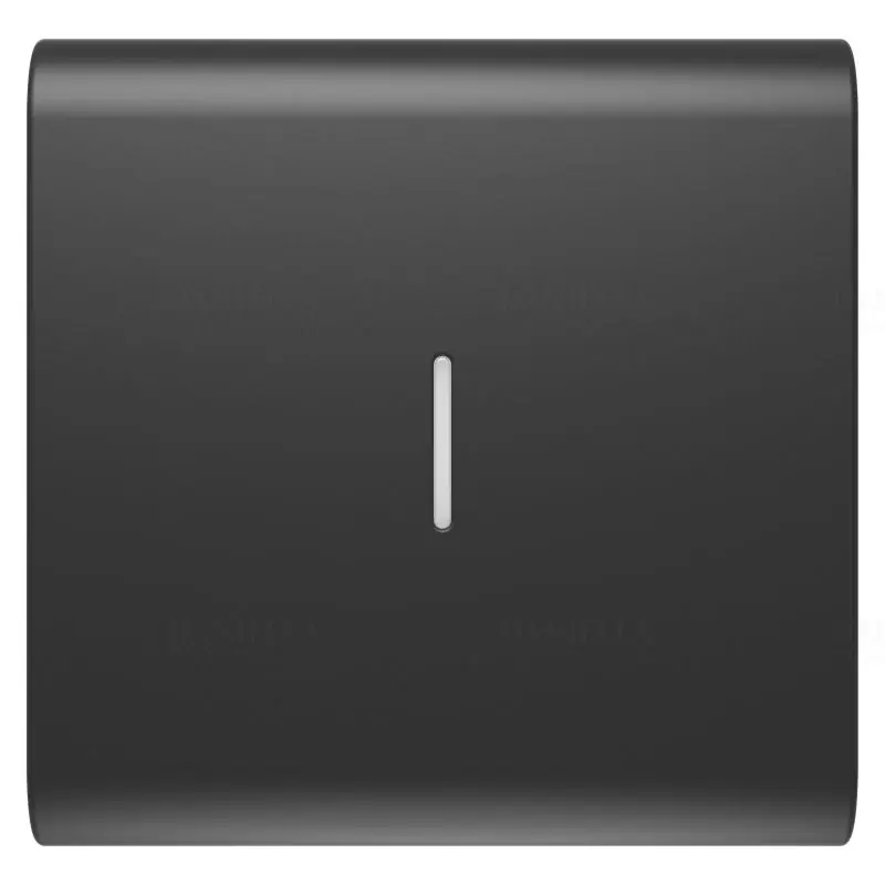 Pénzvisszafizetés Gewiss ChoruSmart cserélhető kapcsológomb, jelzőfényezhető, 2mod. fekete GW12556S