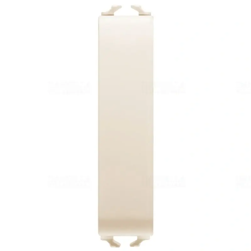 Autentikus Chorus elefántcsont Vakfedél 1/2 modulos GW11197 Gewiss