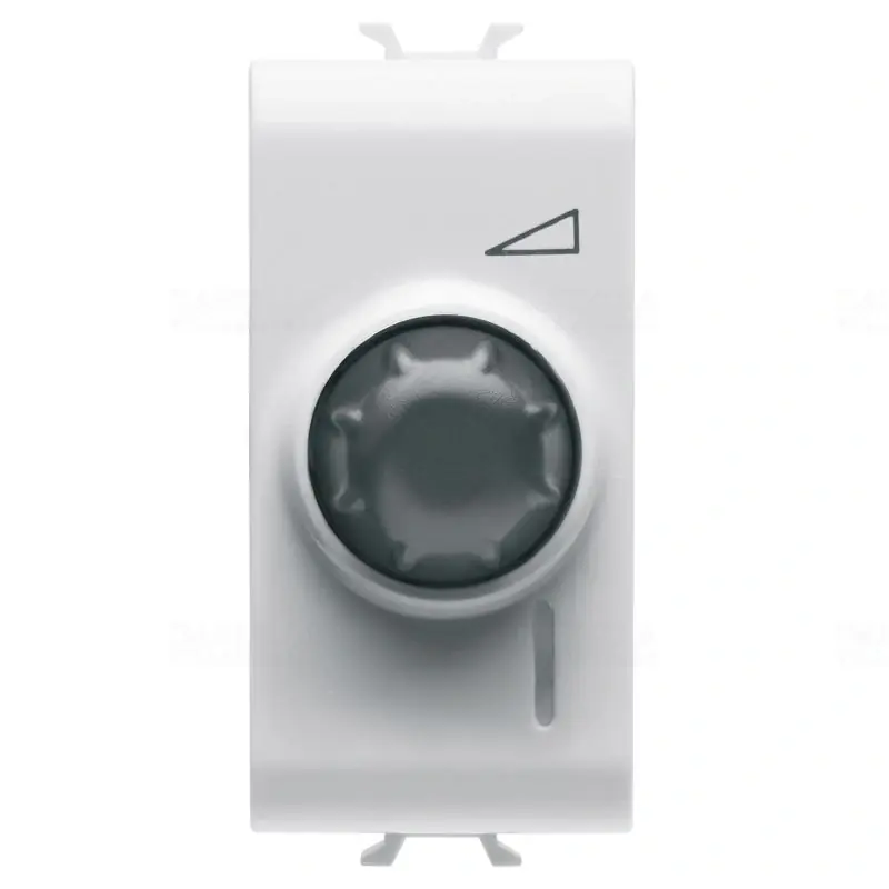 Chorus fényes fehér Fényerőszabályzó szabályzógomb, rezisztív 100-900W, induktív 40-300VA 1 modulos GW10564 Gewiss Vedd meg most