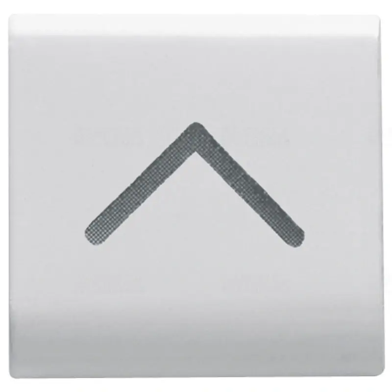 Chorus fényes fehér Cserélhető gomb, vertikális nyíl 22x22mm GW10545 Gewiss Eredeti