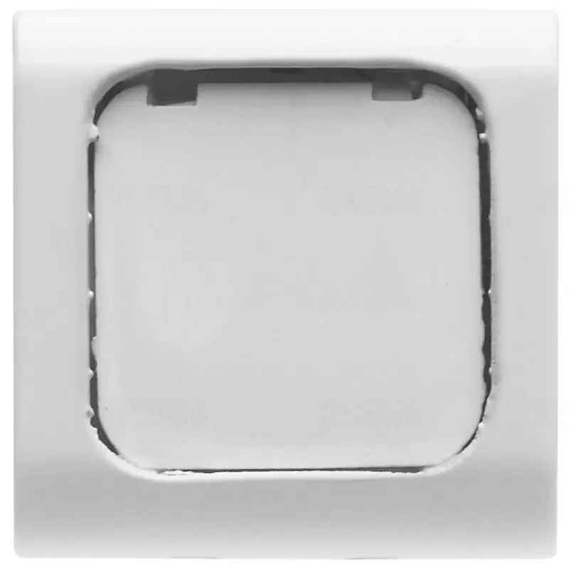 Olcsó Chorus fényes fehér Cserélhető gomb, címkével 22x22mm GW10542 Gewiss