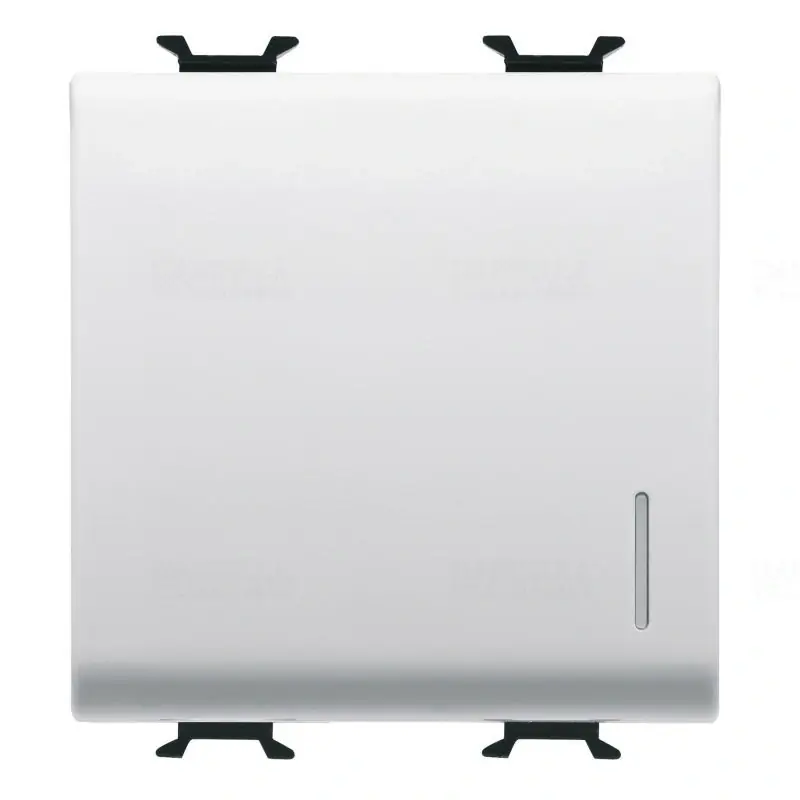 Chorus fényes fehér (101) Egypólusú kapcsoló, jelzőfényezhető 2 modulos 16AX GW10032 Gewiss Ajánlat