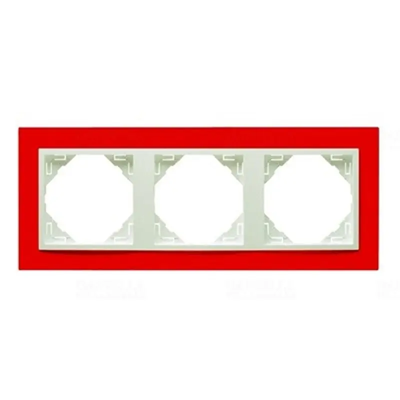 Korlátozott ajánlat 90930_TVG ANIMATO Hármas keret, piros, Elko Ep