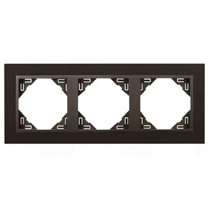 Eredeti 90930 TPS ANIMATO 3-as keret, fekete-szürke, Elko Ep