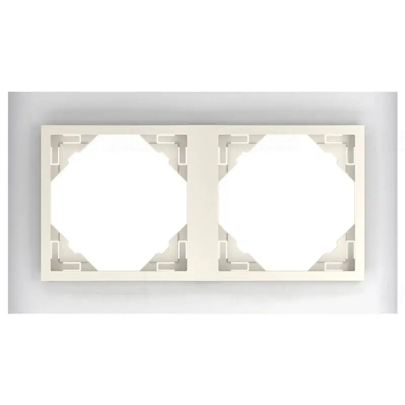 90920 TCP CRYSTAL 2-es keret, üveg/gyöngyház, Elko Ep Pénzvisszafizetés