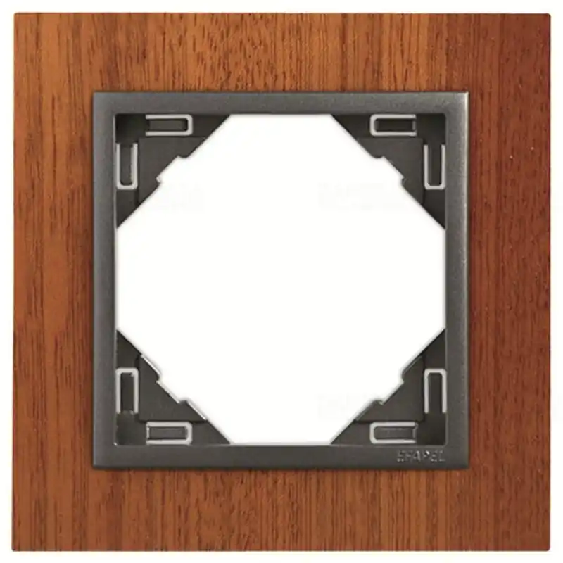 90910 TMS ARBORE 1-es keret, mahagóni/antracit, Elko Ep Kedvezmény