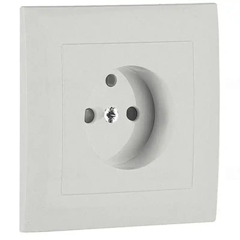 90904_TGE Fedlap kerettel francia csatlakozóaljzathoz jég, Elko Ep Népszerű