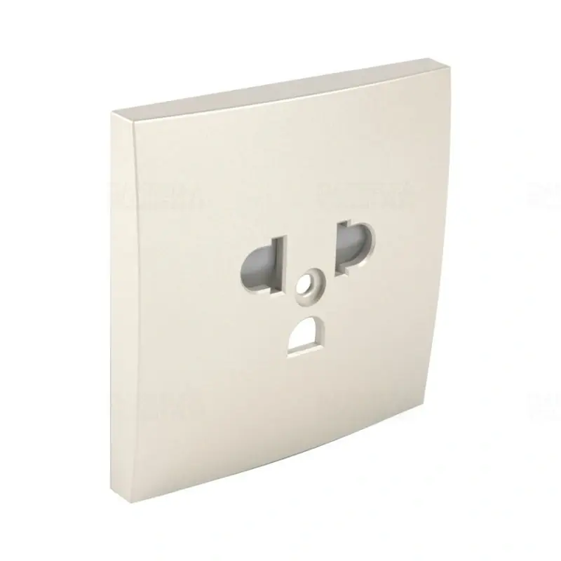 90842_TPE Fedlap csatlakozóaljzathoz, gyerekzáras EURO-USA_Típus gyöngyház, Elko Ep Expressz szállítás