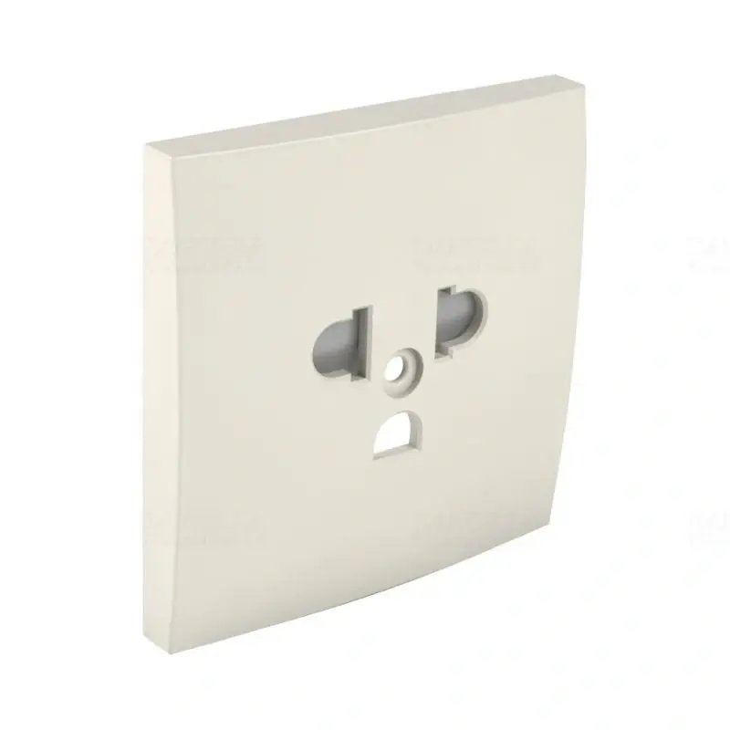 Népszerű 90842_TMF Fedlap csatlakozóaljzathoz, gyerekzáras EURO-USA_Típus elefántcsont, Elko Ep