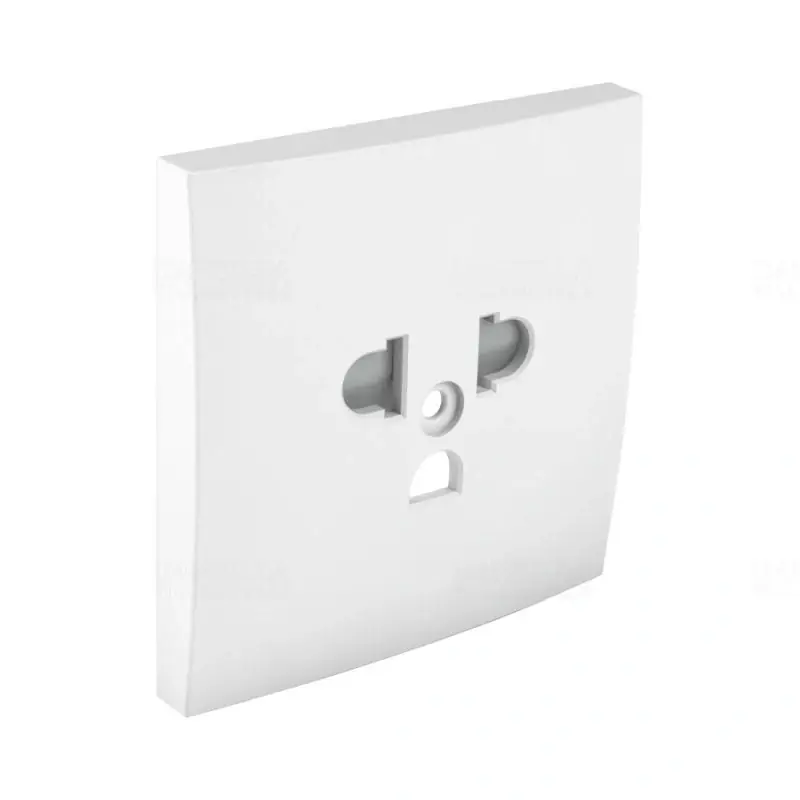 Eredeti 90842_TBR Fedlap csatlakozóaljzathoz, gyerekzáras EURO-USA_Típus fehér, Elko Ep